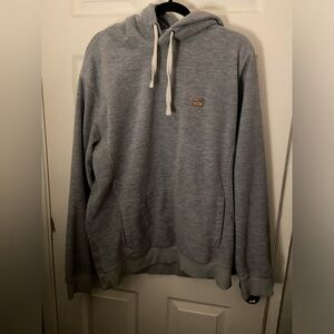 Billabong (pre-owned/slightly worn) Hoodie (Grey) Size: Men-XL